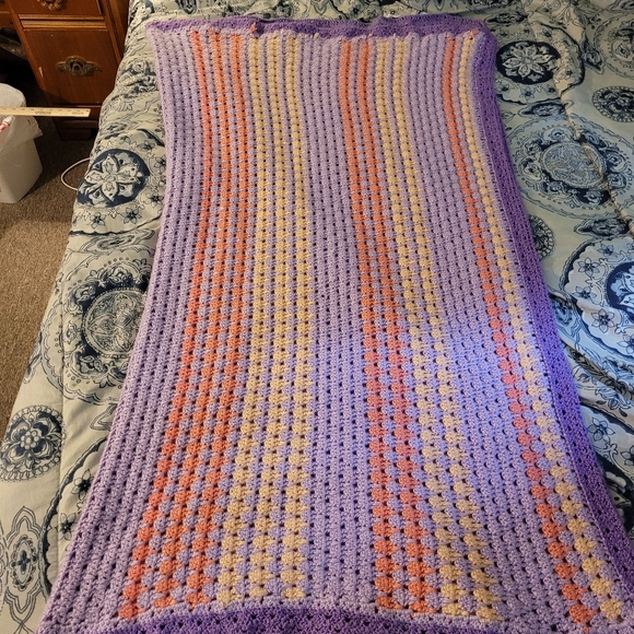 Throw blanket handmade - Picture 5 of 10